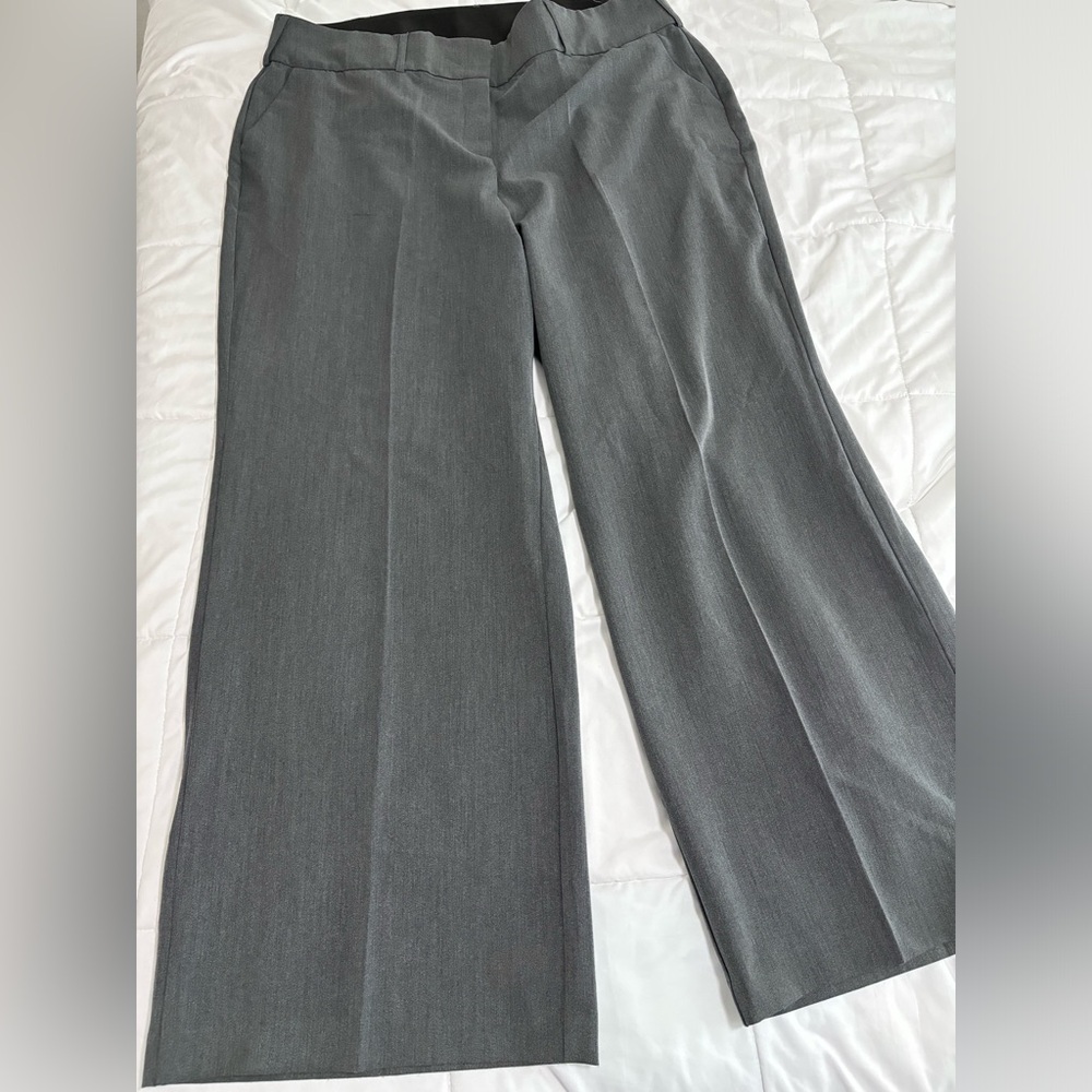 Lane Bryant Gray Dress Pants 22L